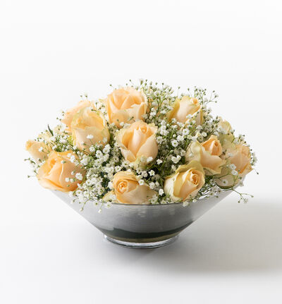 Fersken rosedekorasjon Fersken rosedekorasjon